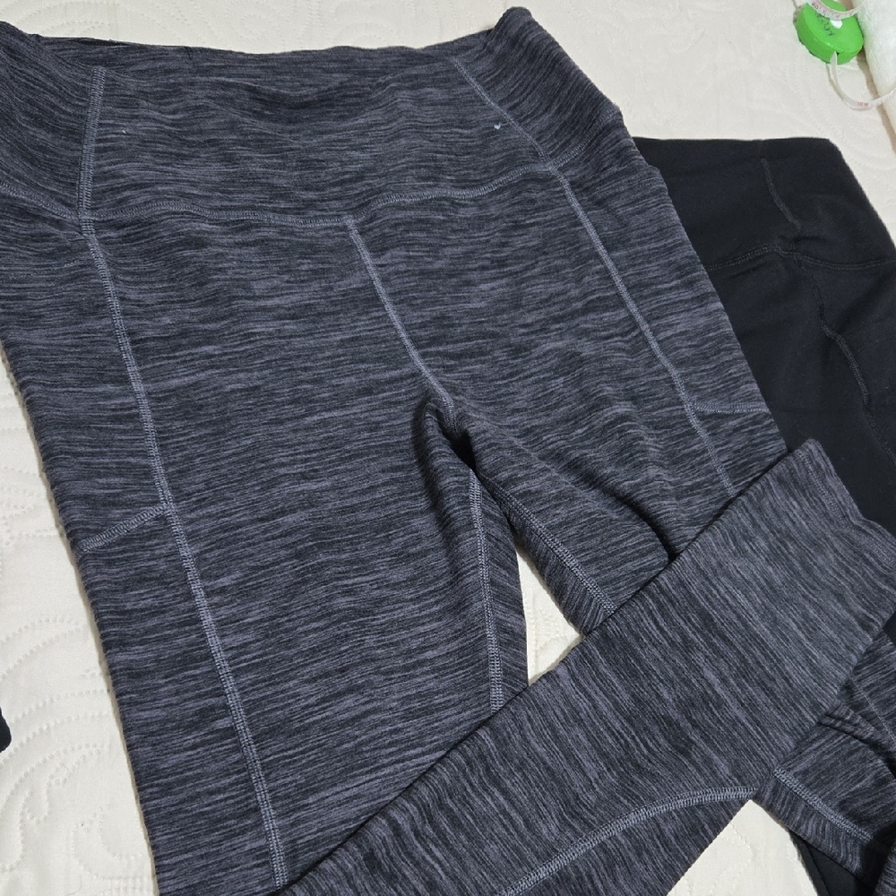 Victora's Secret Gray and Black Leggings